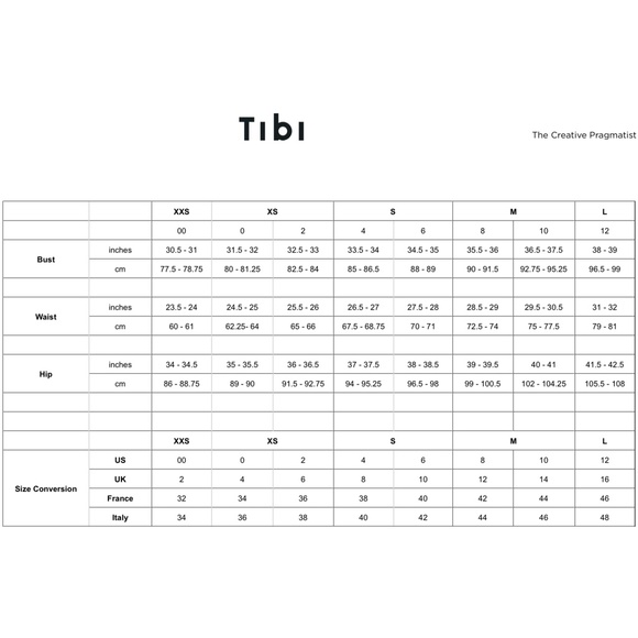 Tibi Navy Sculpted Button Back Stretch Dress SZ 12 - Picture 12 of 12